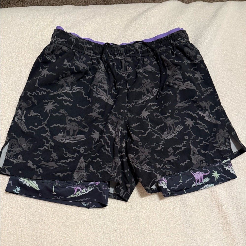 Chubbies Gray Camouflage Athletic Shorts